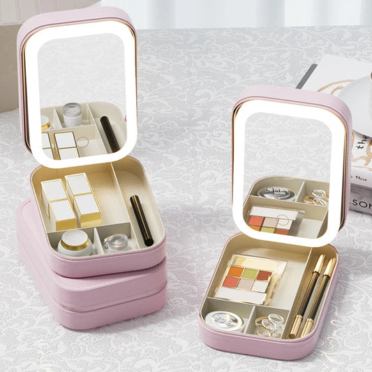 GlowBox LED Makeup Bag